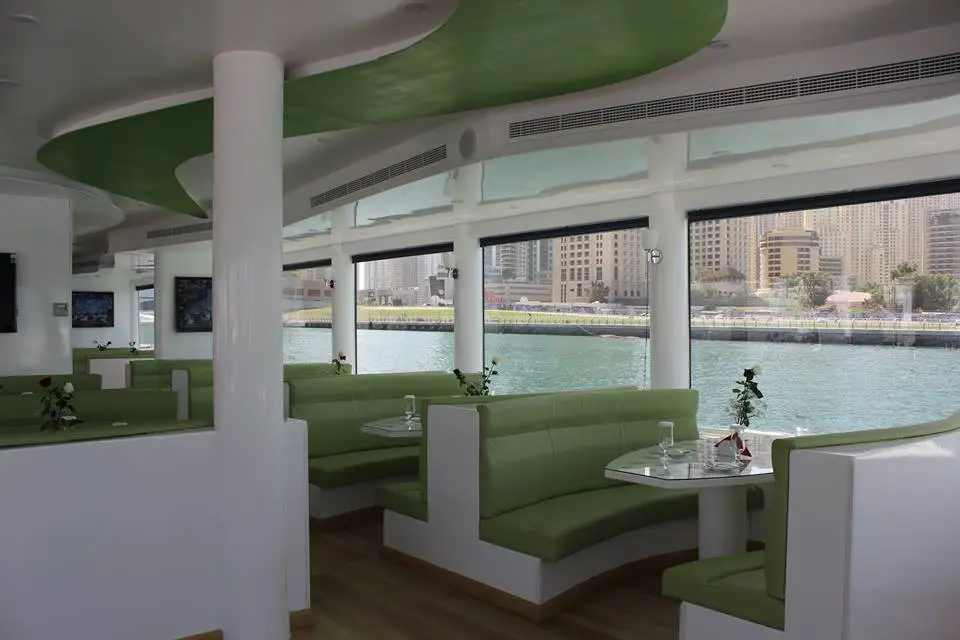 Upper Deck Dinner Glass Marina Cruise Dubai 3